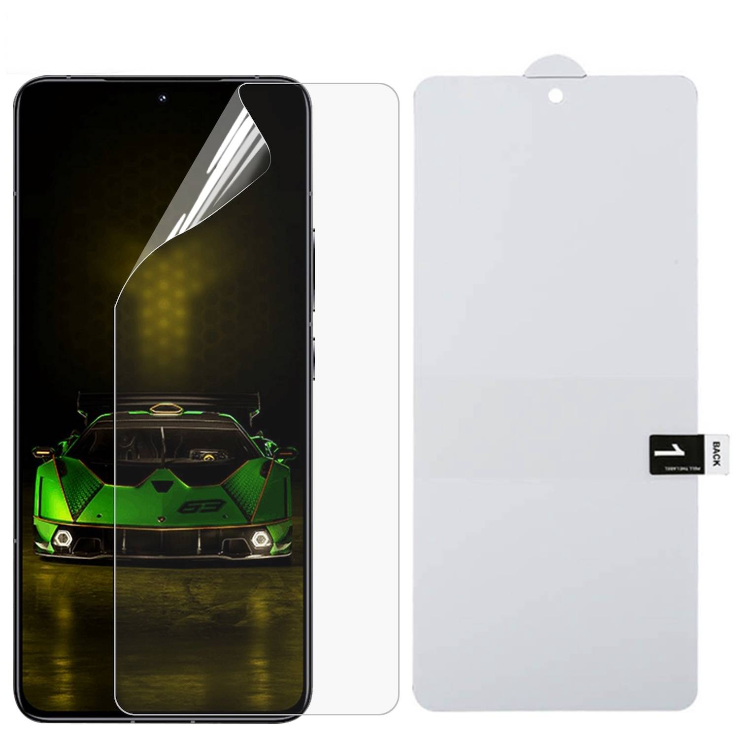 Für Xiaomi Redmi K70 Pro Lamborghini Protector Hydrogel Schutz Folie