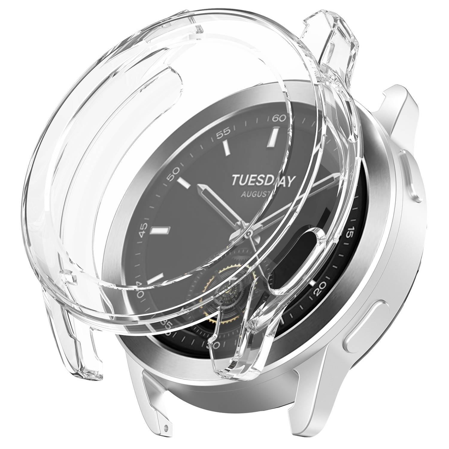 Für Xiaomi Watch S3 Full Cover TPU Electroplated Watch Schutz Hülle