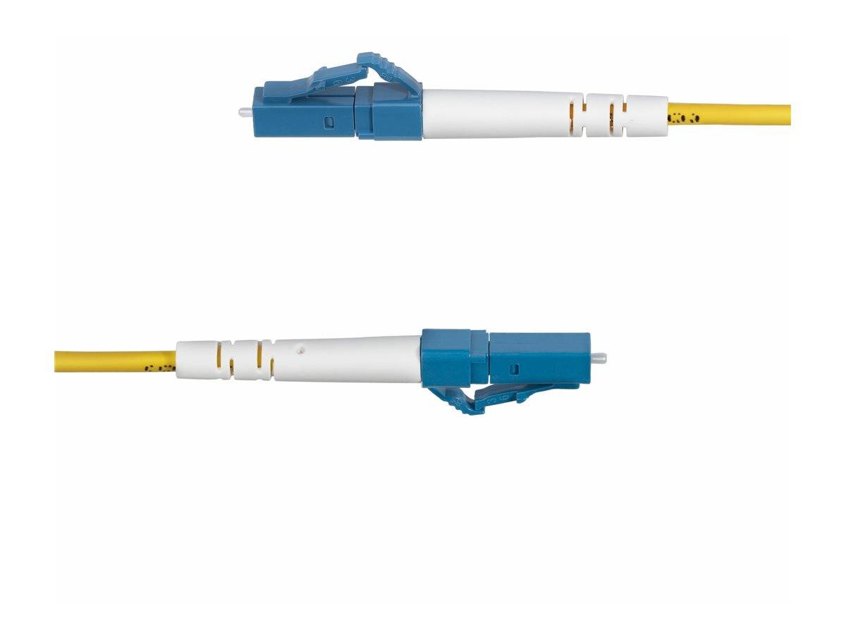 StarTech.com 15m (49.2ft) LC to SC (UPC) OS2 Single Mode Simplex Fiber Optic Cable, 9/125µm, Laser Optimized, 40G/100G,