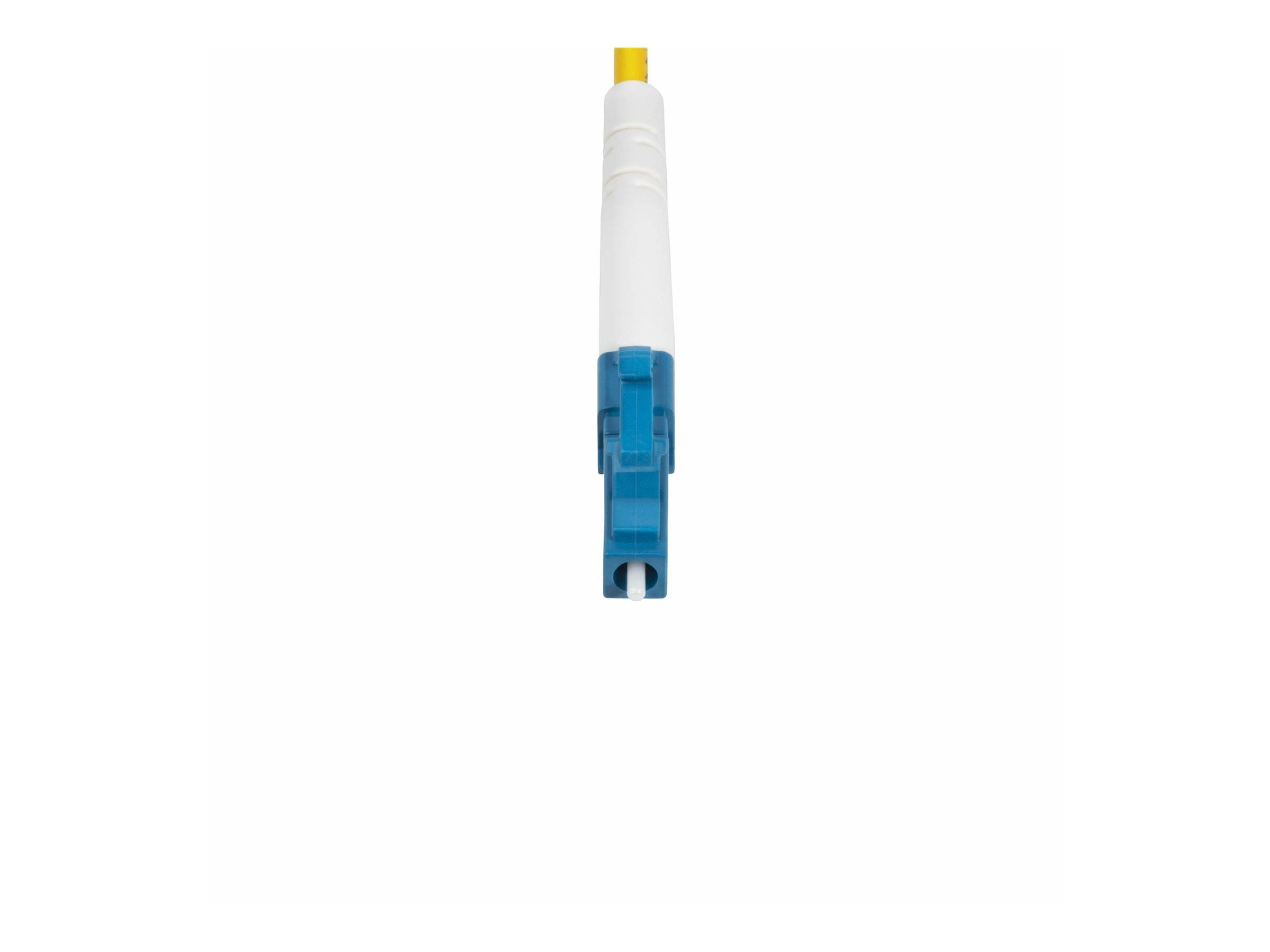 StarTech.com 3m (9.8ft) LC to LC (UPC) OS2 Single Mode Simplex Fiber Optic Cable, 9/125µm, Laser Optimized, 40G/100G, Be