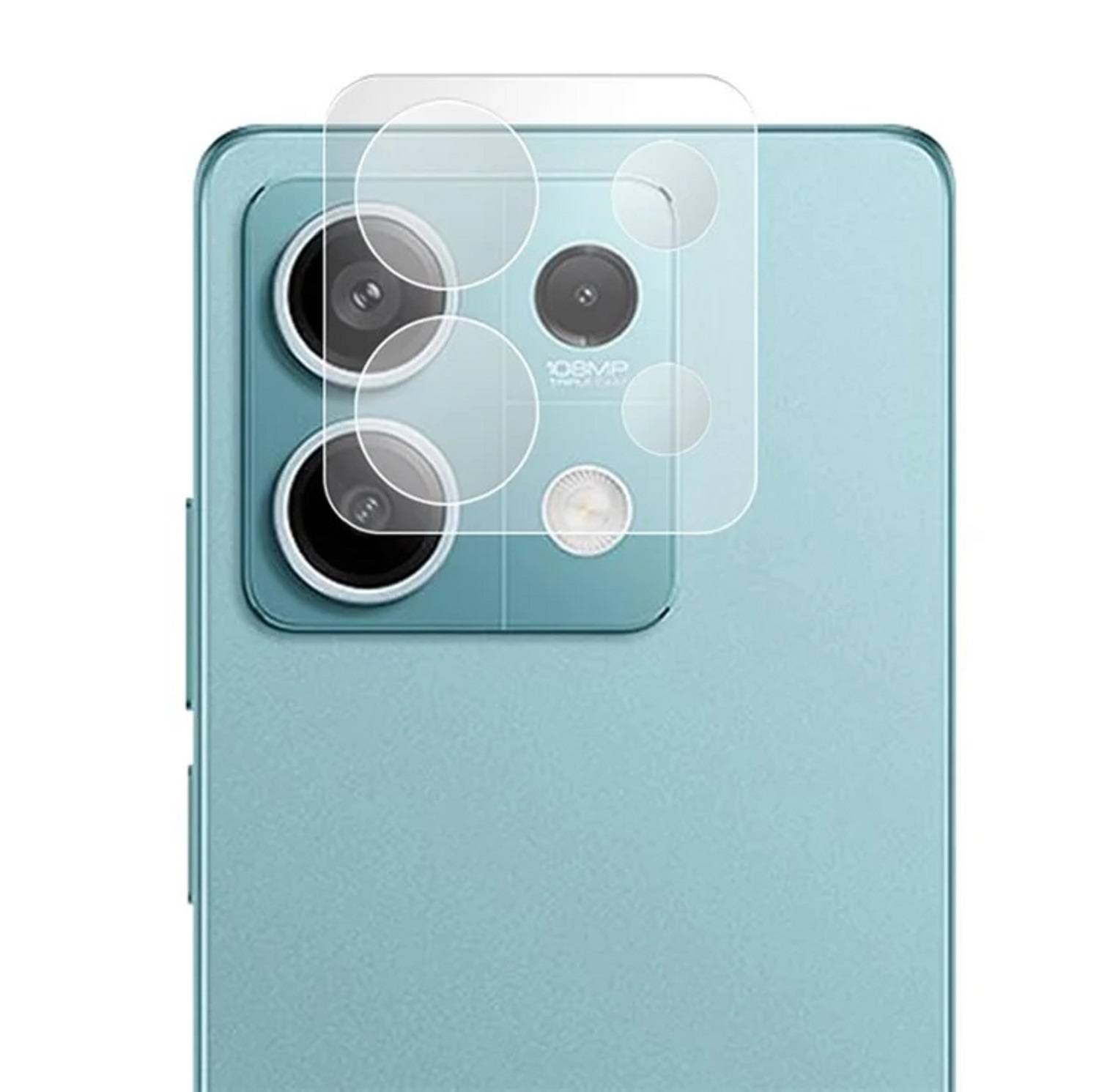 6x Kamera 9H Panzerglas für Xiaomi Redmi Note 13 Pro 5G 3D KLAR echtes Tempered Glass Kameraglas Kamerhartglas Kameraschutzglas Schutzglas
