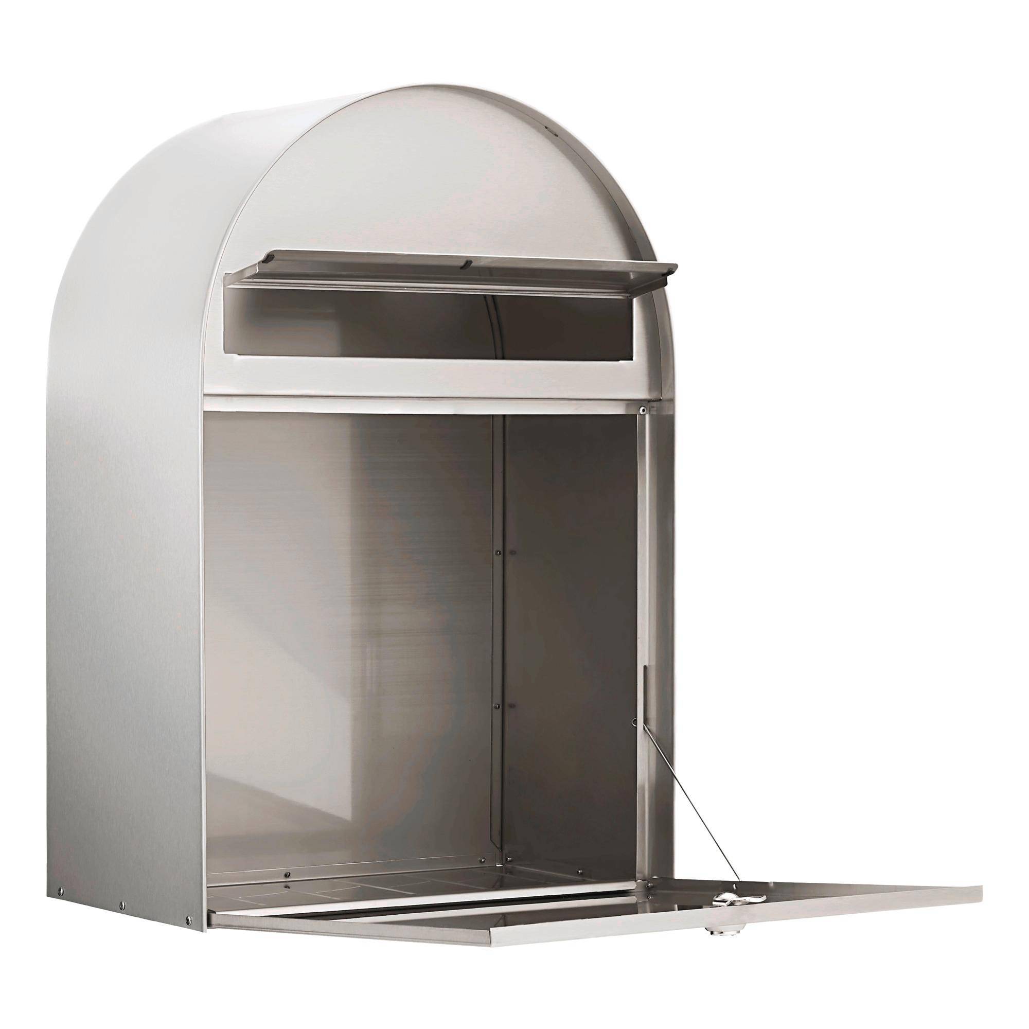 BURG WÄCHTER Briefkasten NORDIC 3780 Ni Farbe Edelstahl