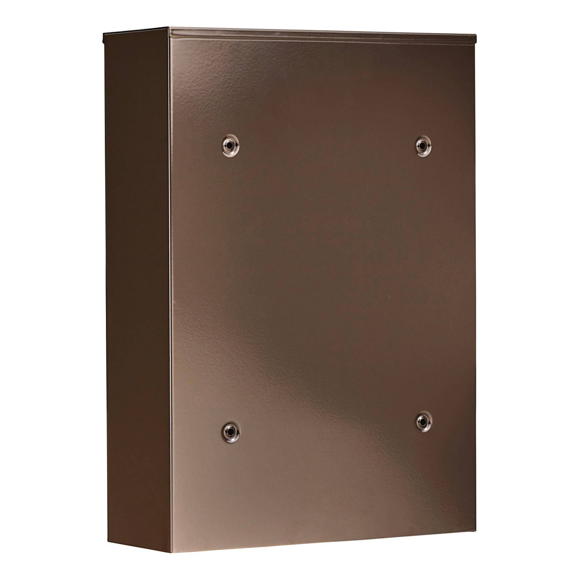 BURG WÄCHTER Briefkasten LEIPZIG 777 BR Farbe braun