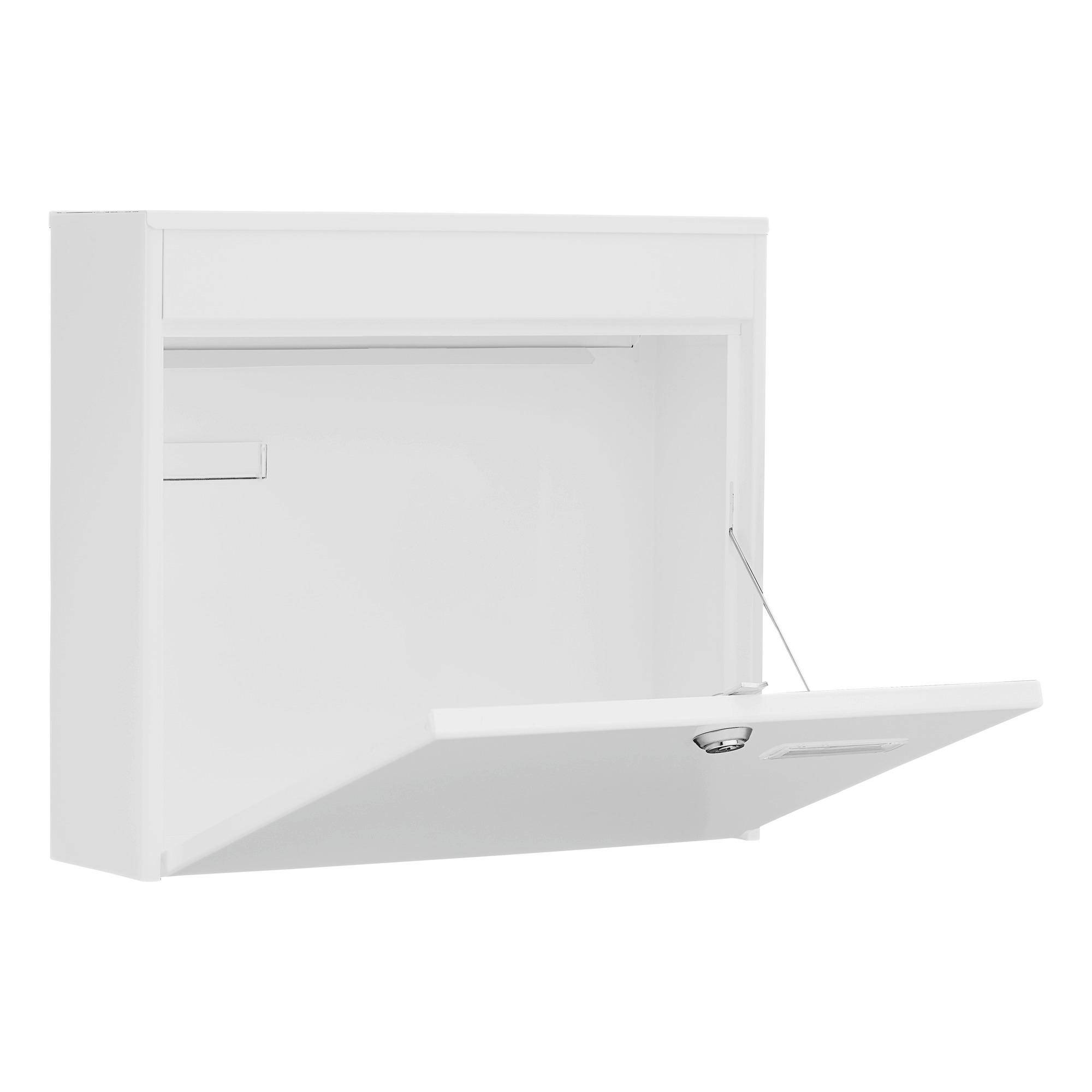 BURG WÄCHTER Briefkasten POTSDAM 878 W Farbe weiß