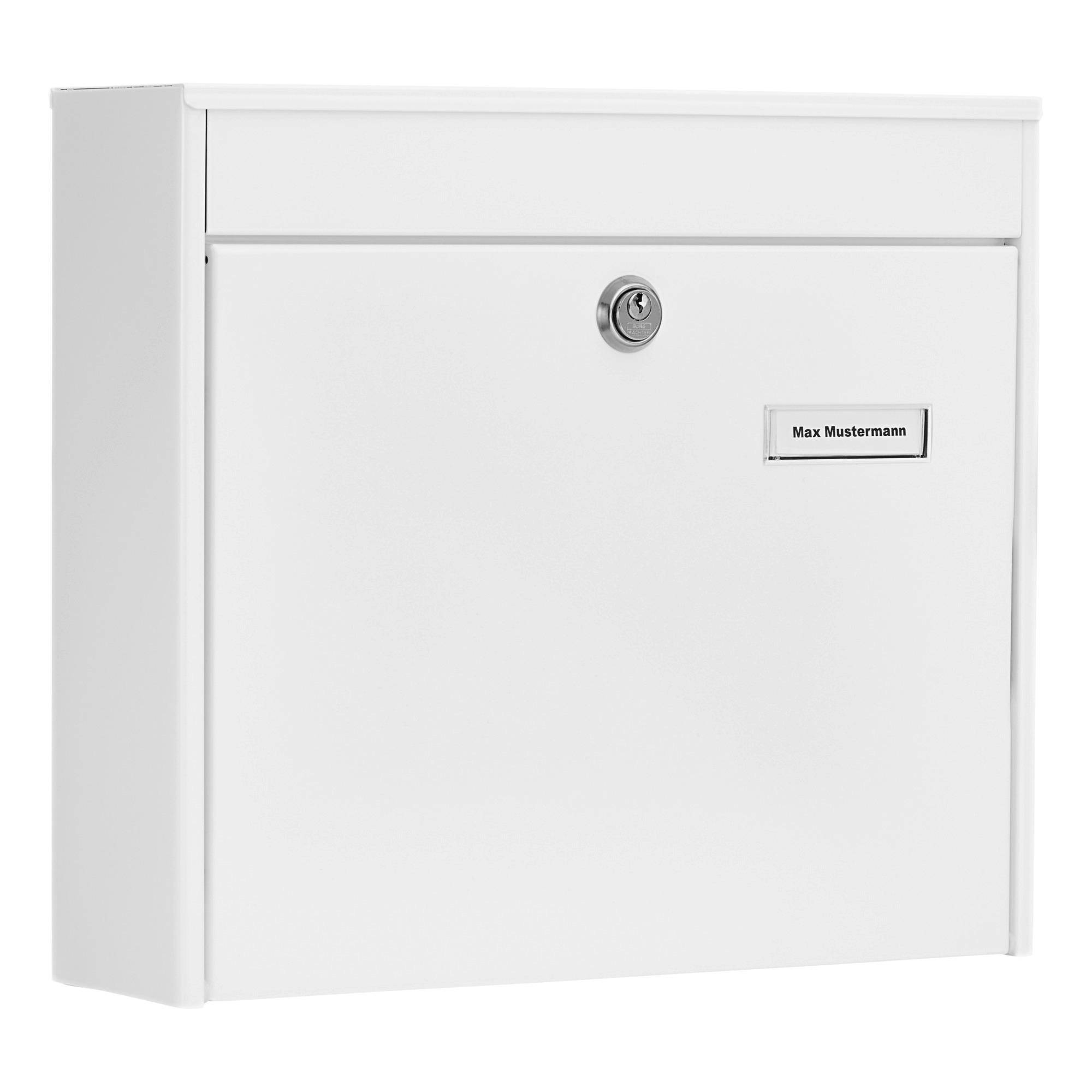 BURG WÄCHTER Briefkasten POTSDAM 878 W Farbe weiß