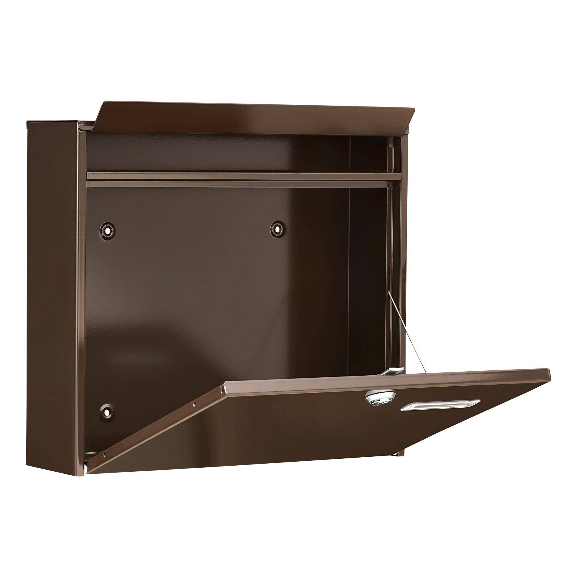 BURG WÄCHTER Briefkasten POTSDAM 877 BR Farbe braun