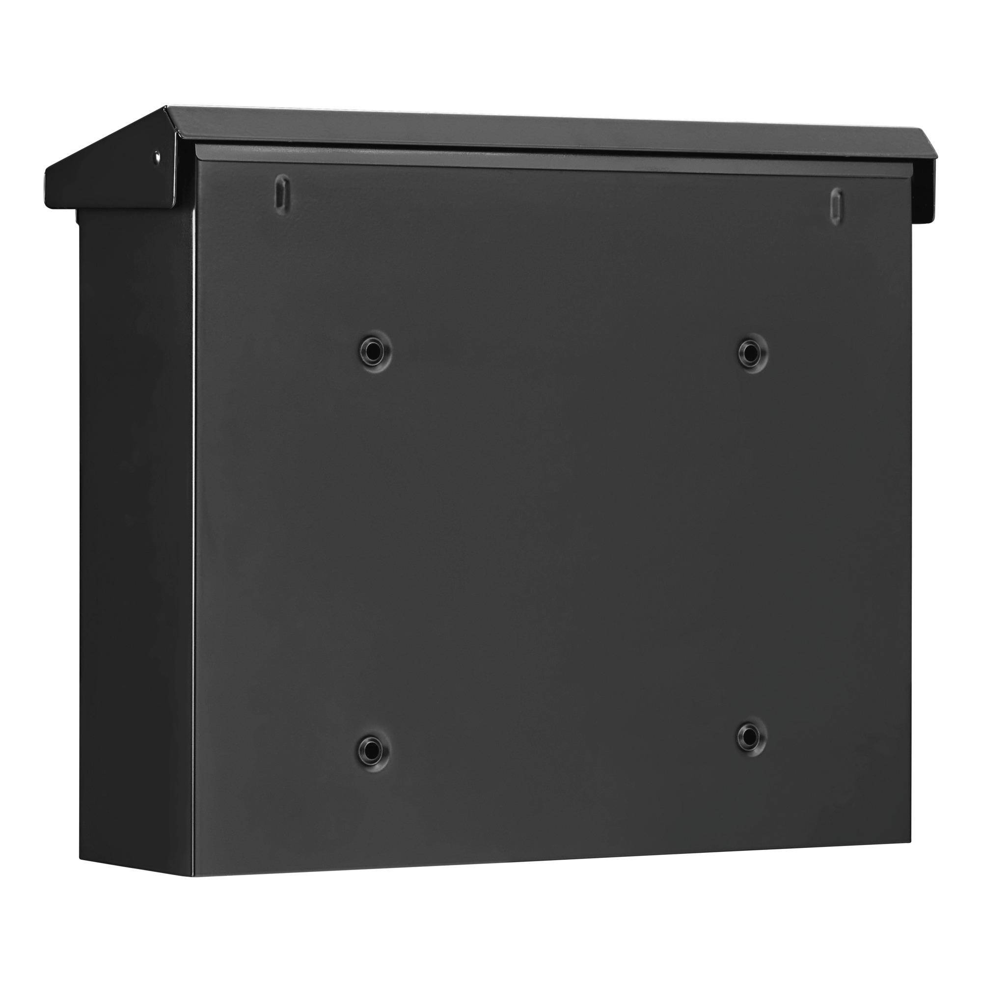 BURG WÄCHTER Briefkasten AMSTERDAM 867 S Farbe schwarz