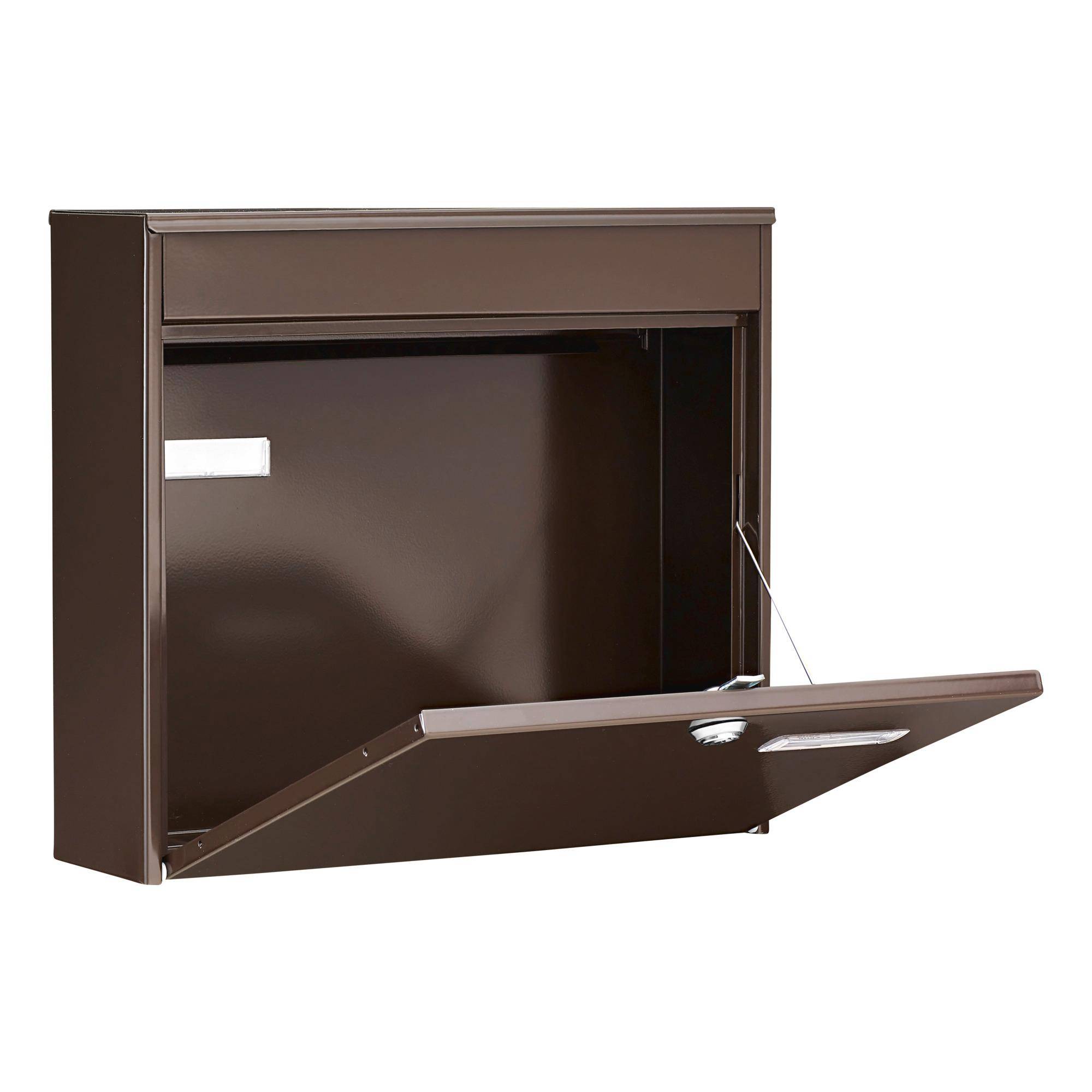 BURG WÄCHTER Briefkasten POTSDAM 878 BR Farbe braun