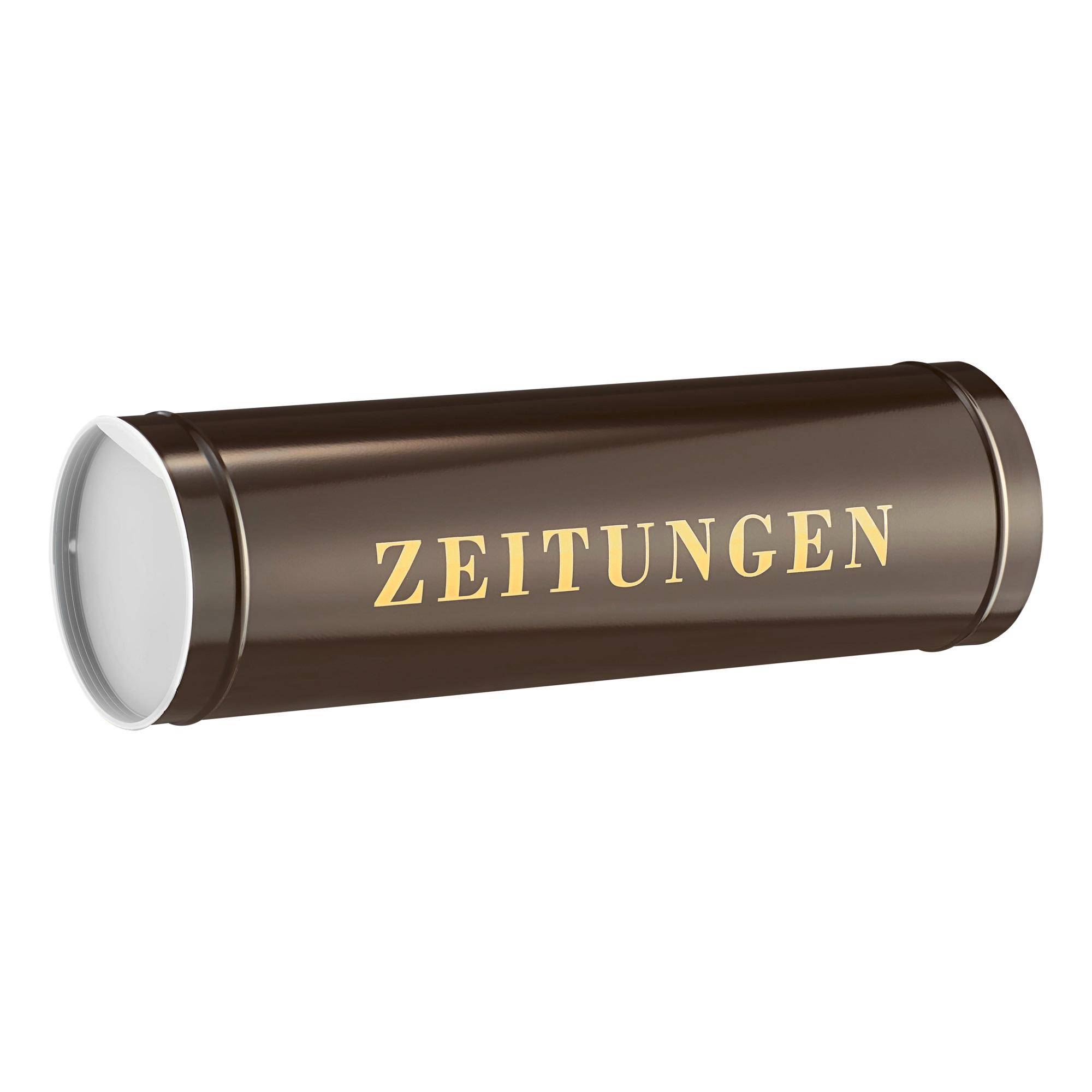 BURG WÄCHTER Zeitungsbox 800 BR Farbe braun