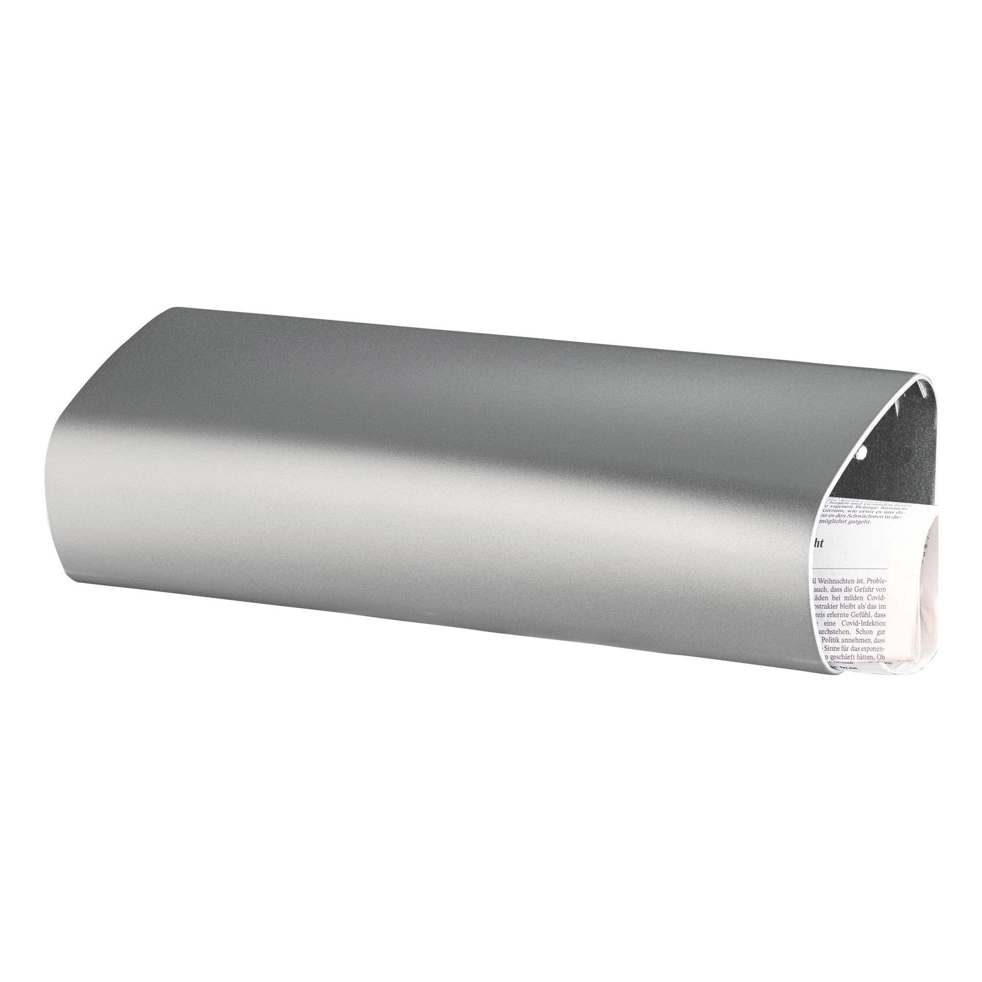 BURG WÄCHTER Zeitungsbox 4900 Si Farbe silber