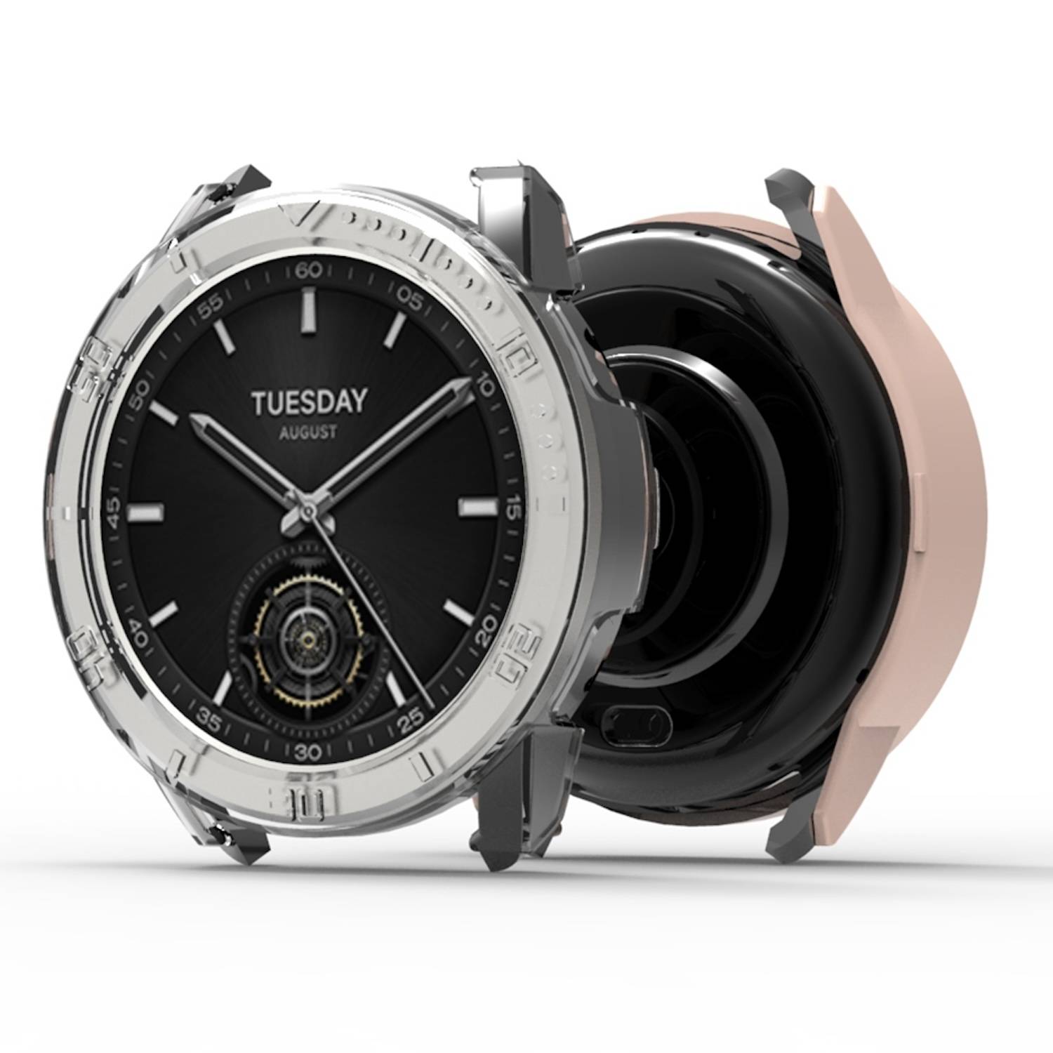 Für Xiaomi Watch S3 PC Watch Schutz Zeitmesser Gehäuse Hülle Schwarz