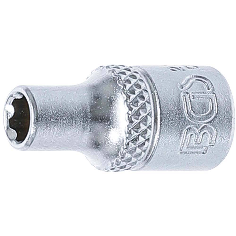 Steckschlüssel nach DIN Chrom-Vanadium-Stahl Einsatz 1/4" - Super Lock- 4,5 mm