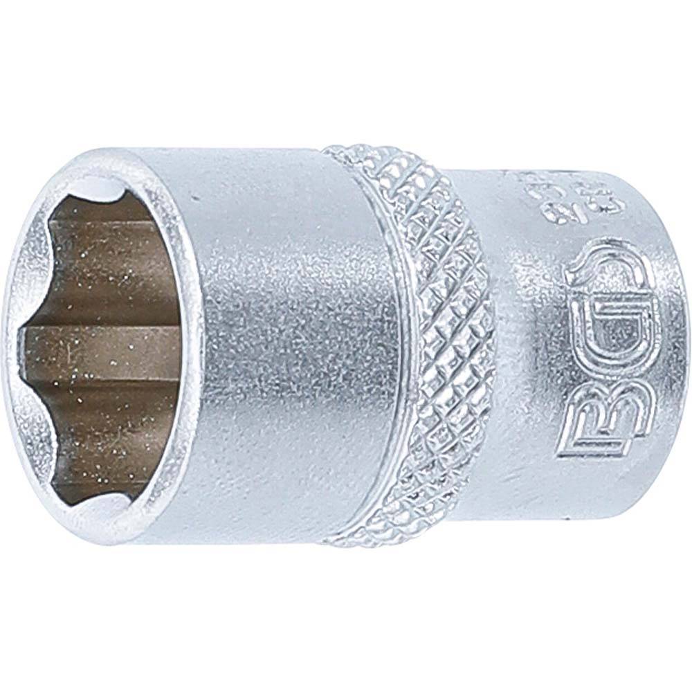 Steckschlüssel nach DIN Chrom-Vanadium-Stahl Einsatz 1/4" - Super Lock, 12 mm