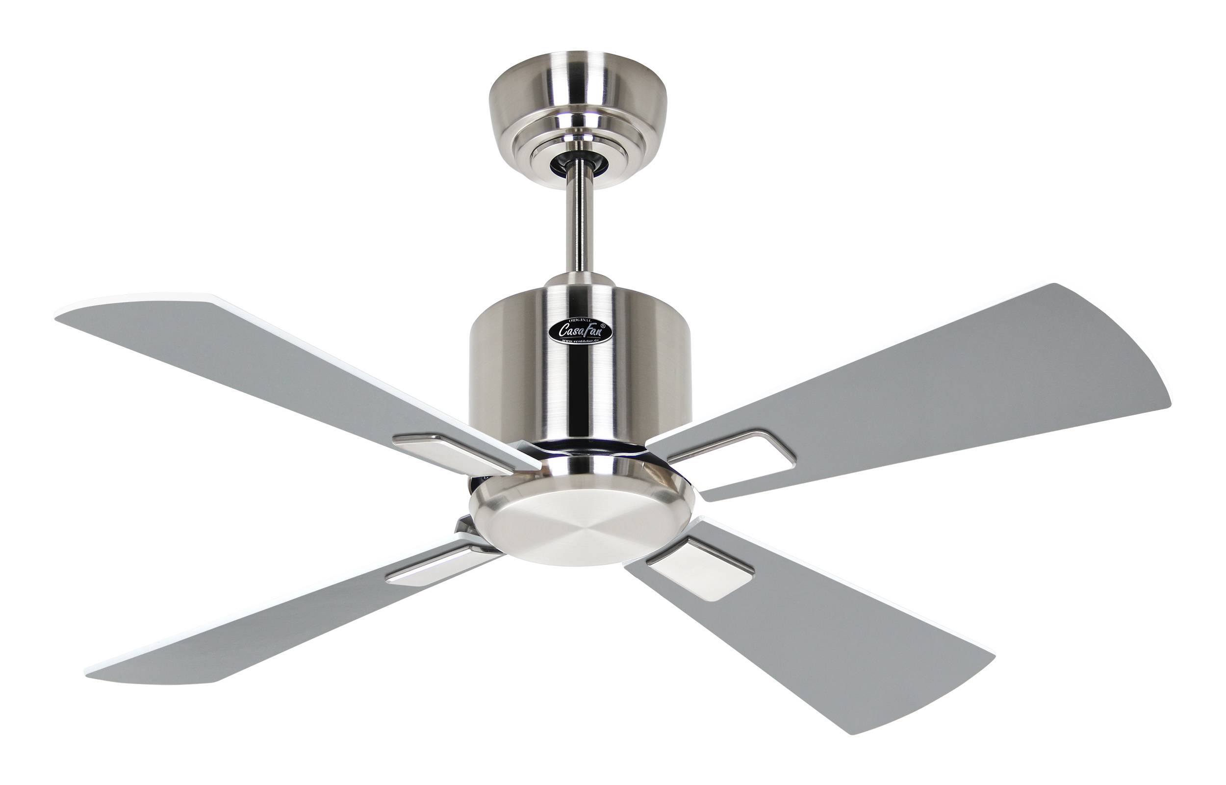 Deckenventilator Eco Neo III 92 BN Weiß / Lichtgrau