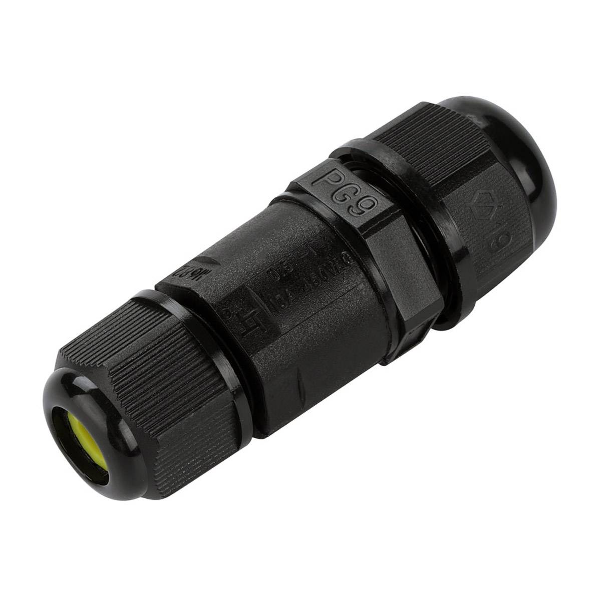 Kabelmuffe Abzweigdose Kabelverbinder IP68 Wasserdicht Erdkabel 2 Pin Leitung Schraubklemme I-Form Gerade 2-Wege