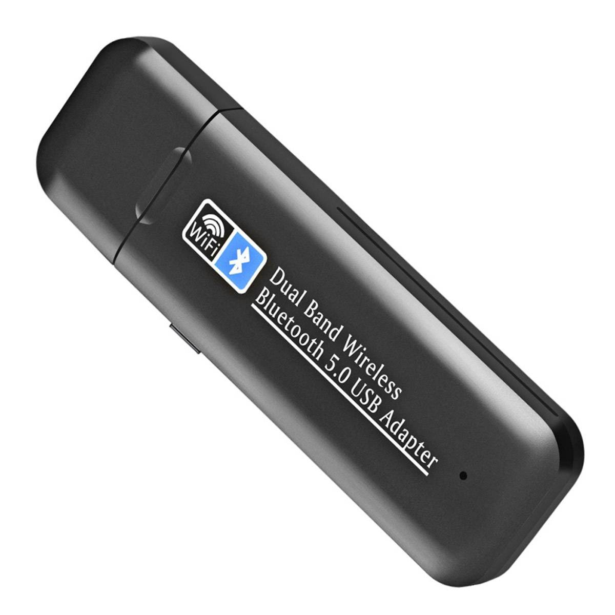 2in1 USB Wlan Bluetooth Adapter 2in1 Stick AC1300Mbps DualBand 2.4GHz /5GHz