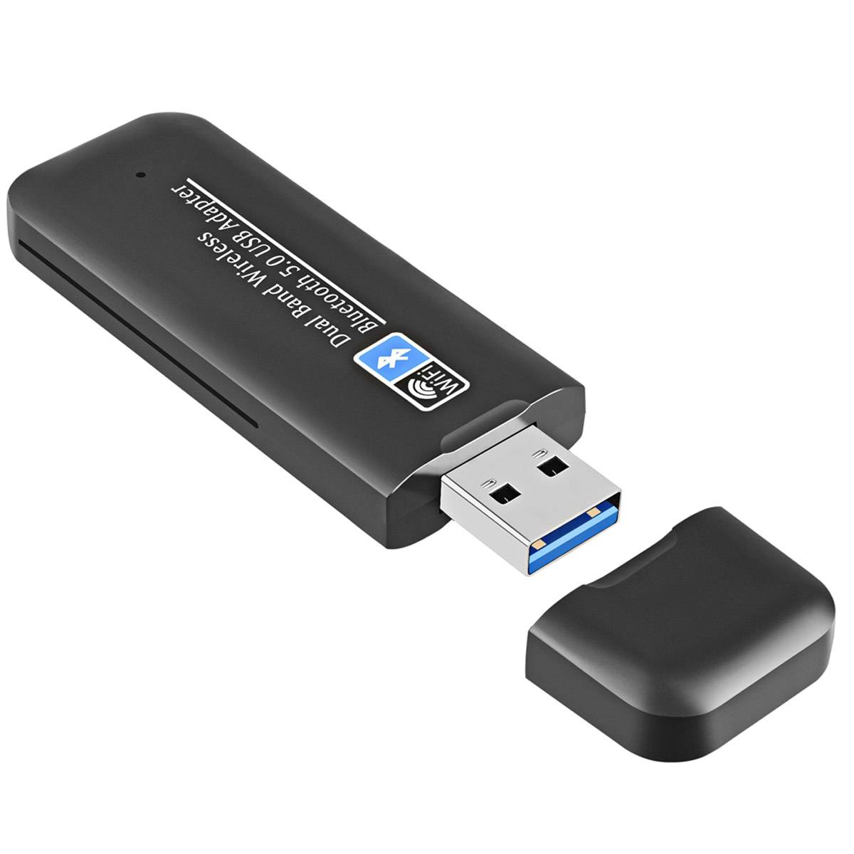 2in1 USB Wlan Bluetooth Adapter 2in1 Stick AC1300Mbps DualBand 2.4GHz /5GHz