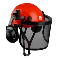 MUSTBAU Sicherheitshelm Schutzhelm Set - EN397 mit Ohrschützer und Netzvisier - Verstellbarer Kopfbügel von 53 bis 63 cm - Ideal für Forstwirtscha MUSTBAU Sicherheitshelm Schutzhelm Set - EN397 mit Ohrschützer und Netzvisier - Verstellbarer Kopfbügel von 53 bis 63 cm - Ideal für Forstwirtscha