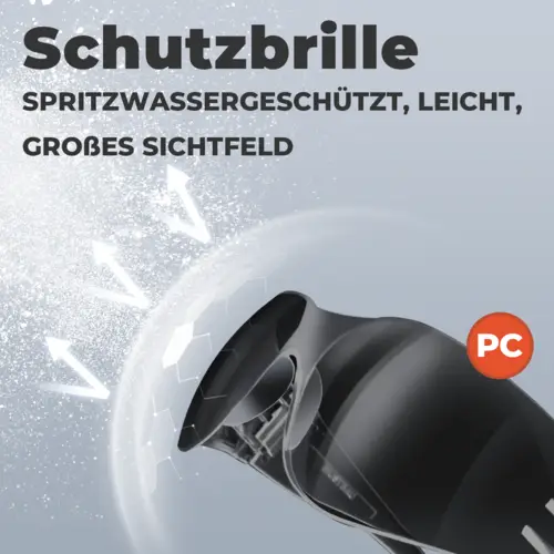 Mustbau Sicherheitshelm-Set - Schutzhelm mit Schutzbrille, Verstellbarer Kopfriemen von 53 bis 63 cm Mustbau Sicherheitshelm-Set - Schutzhelm mit Schutzbrille, Verstellbarer Kopfriemen von 53 bis 63 cm