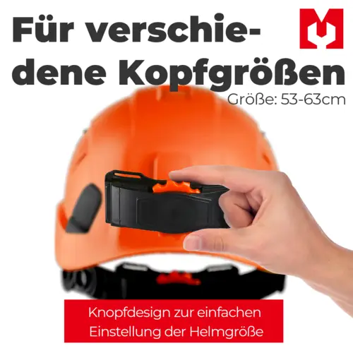 Mustbau Sicherheitshelm-Set - Schutzhelm mit Schutzbrille, Verstellbarer Kopfriemen von 53 bis 63 cm Mustbau Sicherheitshelm-Set - Schutzhelm mit Schutzbrille, Verstellbarer Kopfriemen von 53 bis 63 cm