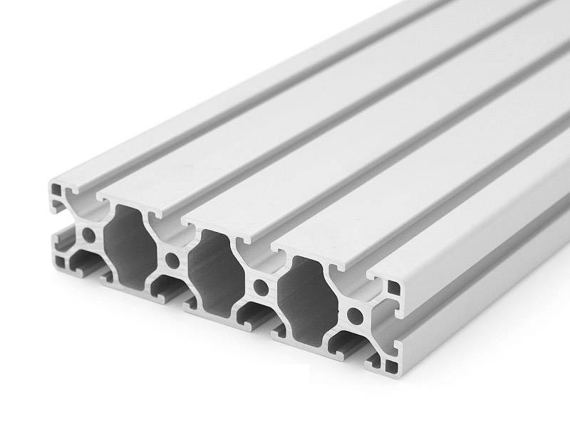 Aluminiumprofil 30x120L I-Typ Nut 6 (leicht), silber eloxiert. Aluminium Profil 30x120 Alu Profil 30 x 120 Montage- Systemprofil 1030mm