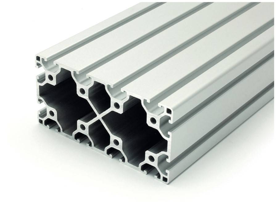 Aluminiumprofil 60x120L I-Typ Nut 6 (leicht), silber eloxiert. Aluminium Profil 60x120 Alu Profile 60 x 120 Montage- Systemprofil. 1640mm