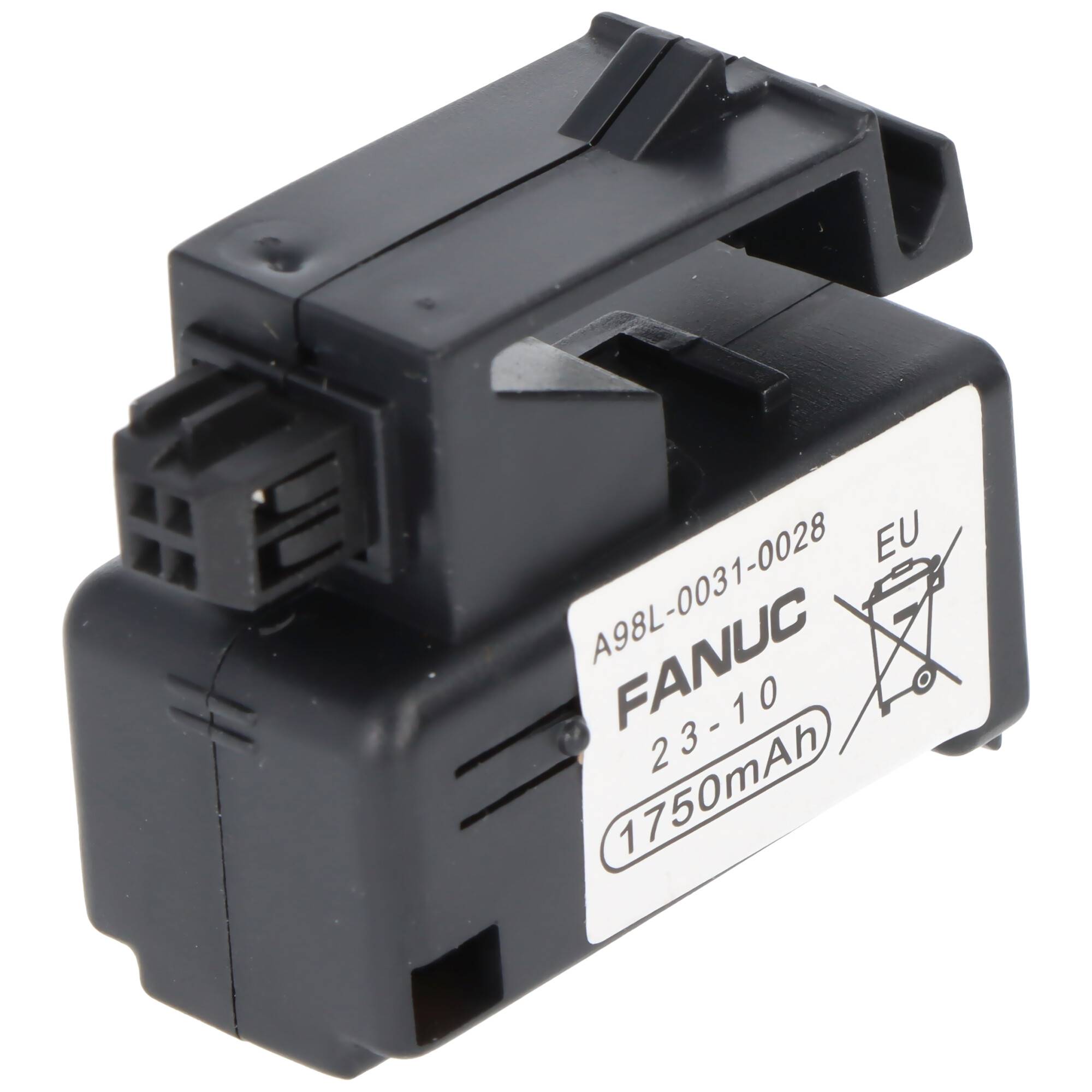 Original Fanuc Speicherbatterie 3V passend für A98L-0031-0028, alte Version, bitte unbedingt Anschluss beachten