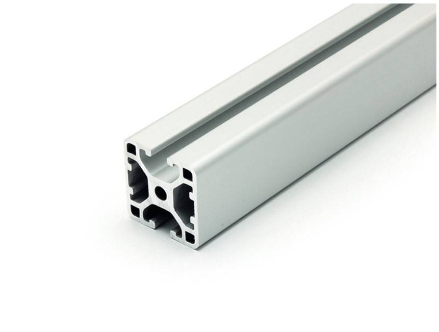 Aluminiumprofil 30x30L 2 Nuten verdeckt 180° I-Typ Nut 6 (leicht), silber eloxiert. Aluminium Profil 30x30 Alu Profil 30 x 30 Systemprofil 140mm