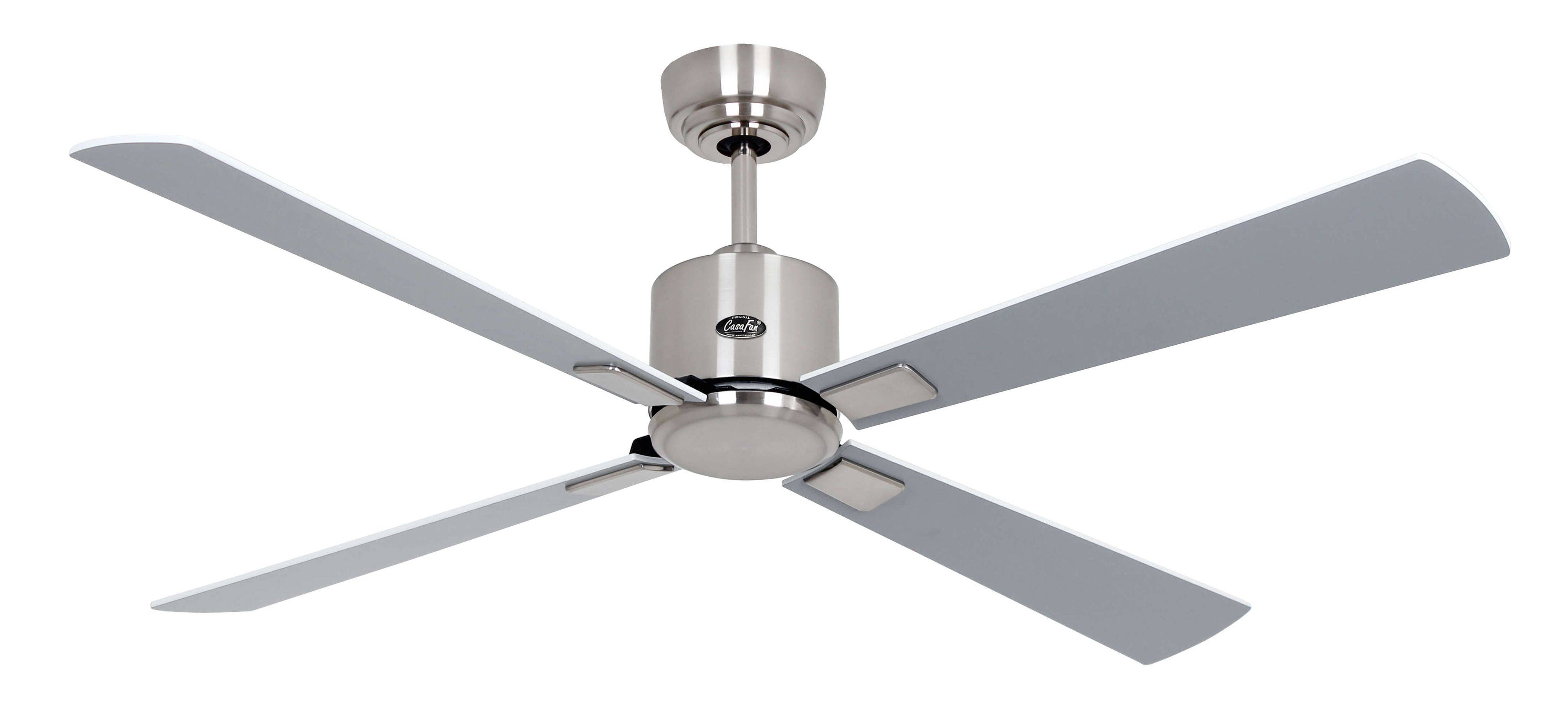 Deckenventilator Eco Neo III 132 BN Weiß / Lichtgrau