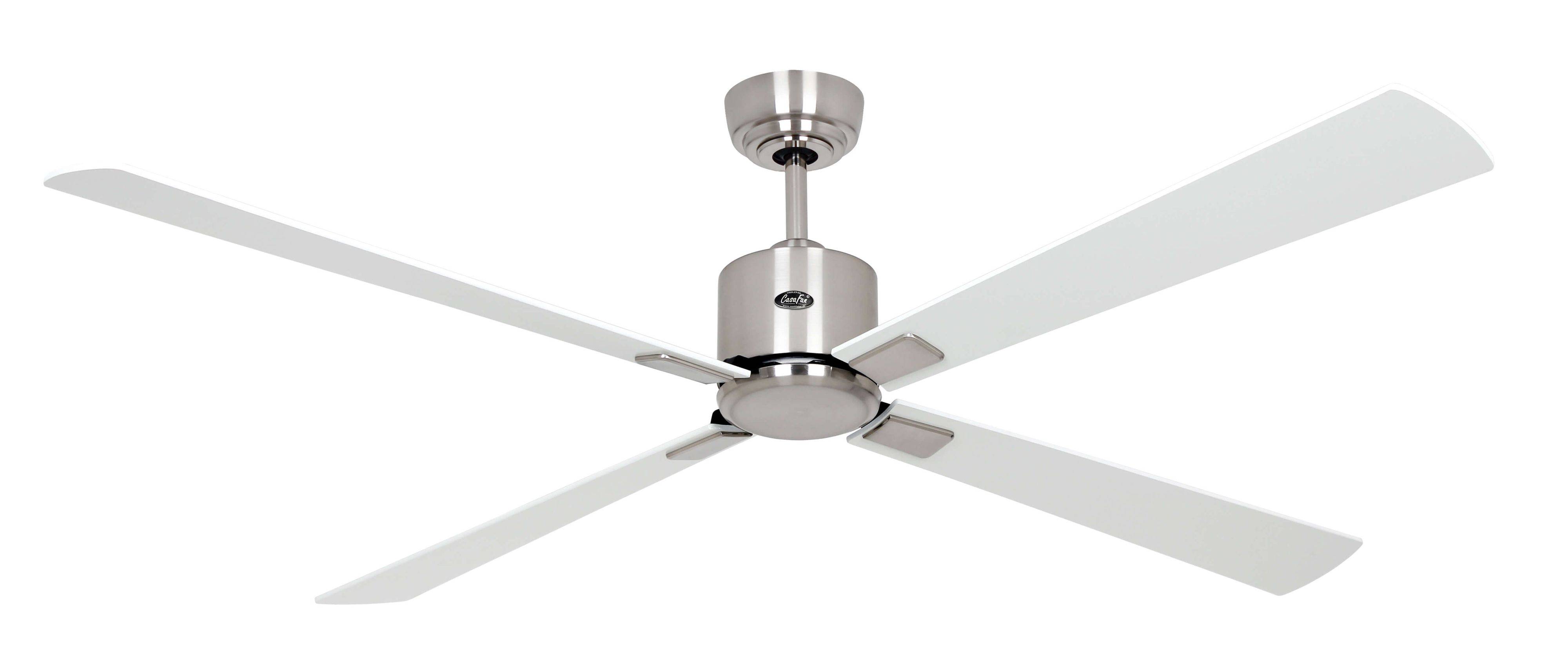 Deckenventilator Eco Neo III 152 BN Weiß / Lichtgrau