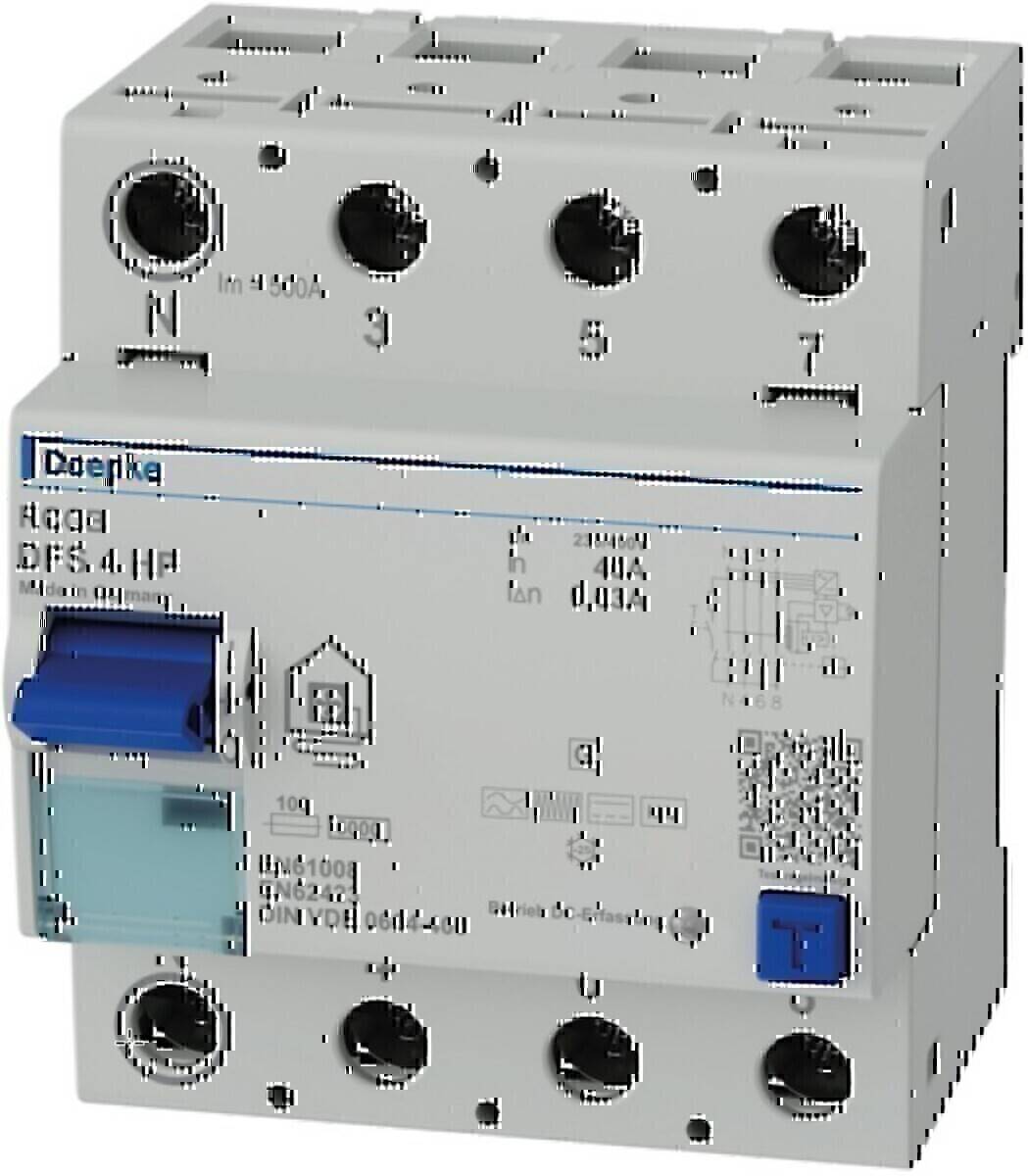 Doepke FI-Schutzschalter DFS4 040-4/0,03-HP