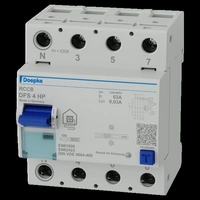 Doepke FI-Schutzschalter DFS4 063-4/0,03-HP Doepke FI-Schutzschalter DFS4 063-4/0,03-HP
