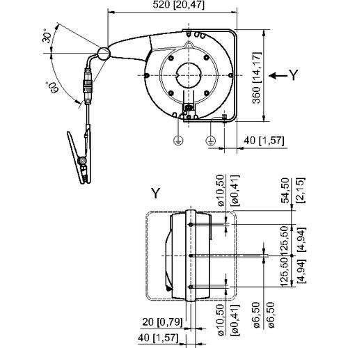 Stahl Erdungszange 247671