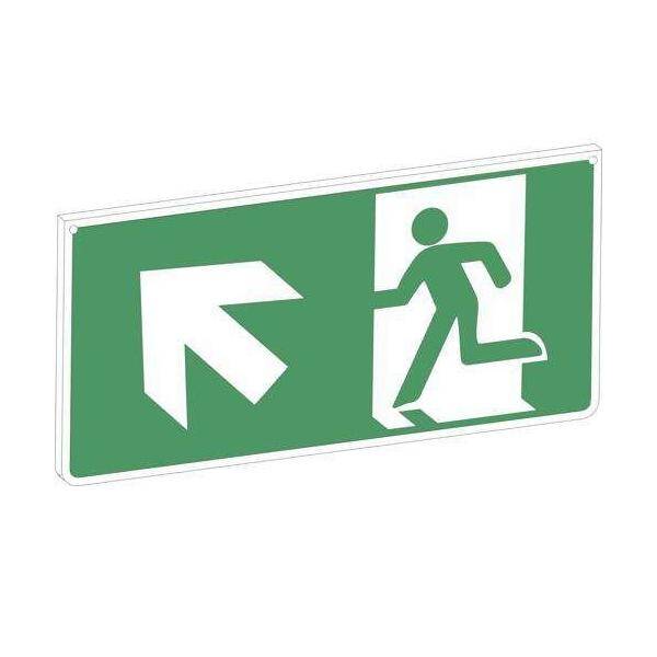 Stahl Pikto. Pfeil oben li. 274759