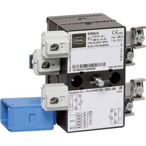 Stahl Last-/Motorschalter 8006/4-003-00#169492