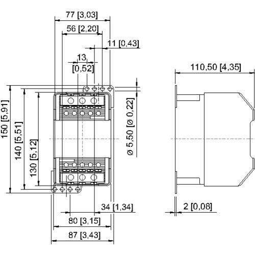 Stahl Schütz 4 kW / 400 V Uc 8510/141-03-131-130