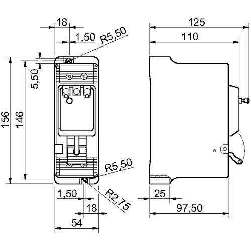 Stahl Leitungsschutzschalter 8562525250060#149810