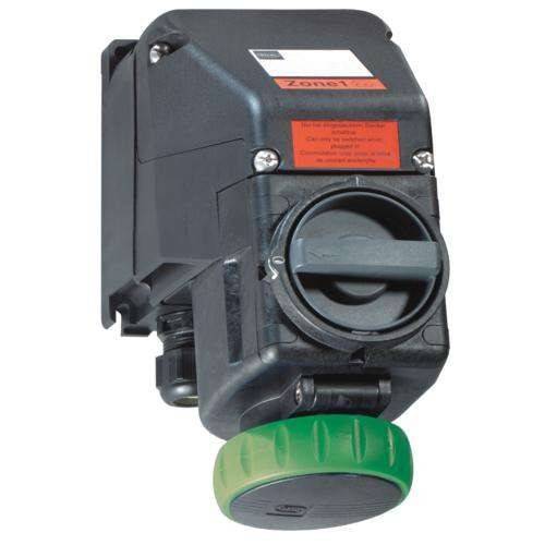 Stahl Schaltersteckdose 8570/11-410-S#273929