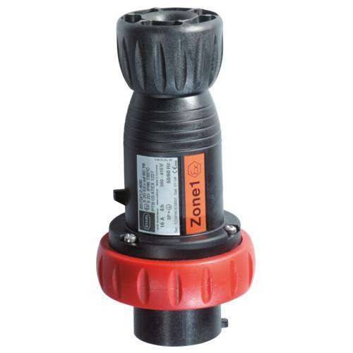 Stahl Stecker 20 A rot 7h 8570/22-407-S#291379