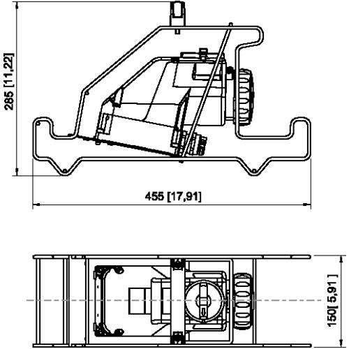 Stahl Kupplungsdose 8570/16-506-S#274049