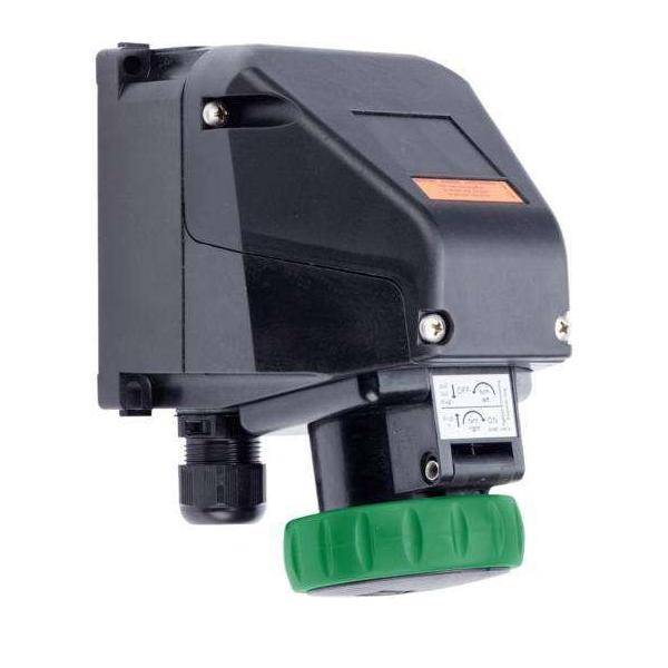 Stahl Kleinsteckdose 8573/13-203 #243159