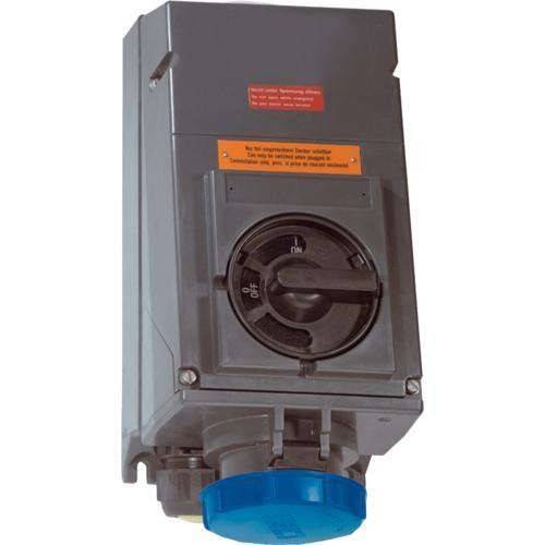 Stahl Wandsteckdose 8579/31-409 #270907