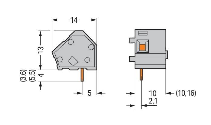 WAGO GmbH & Co. KG Anreihbare Leiterplattenk. 236-763