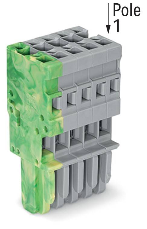 WAGO GmbH & Co. KG 1-Leiter-Federleiste 769-105/000-037