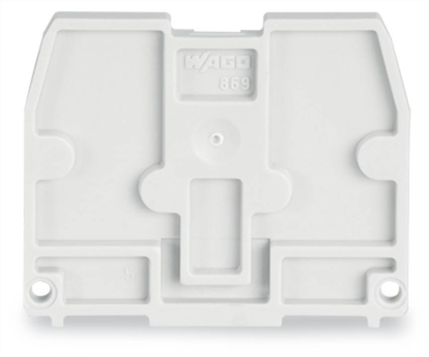 WAGO GmbH & Co. KG Abschlussplatte 869-377