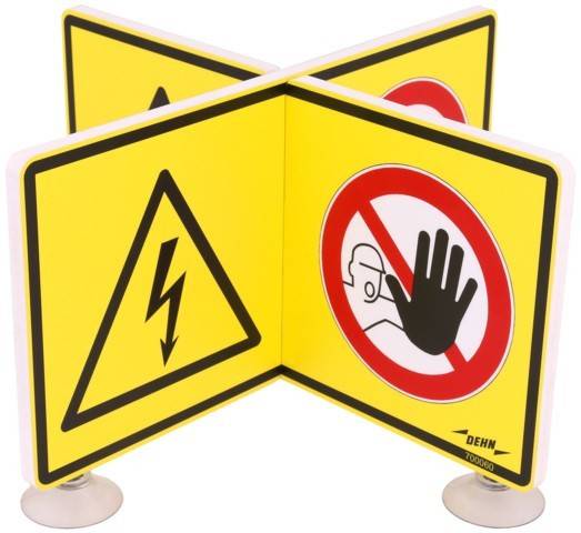 DEHN WuHSchild Achtung Spannung WHS AS ZFUV