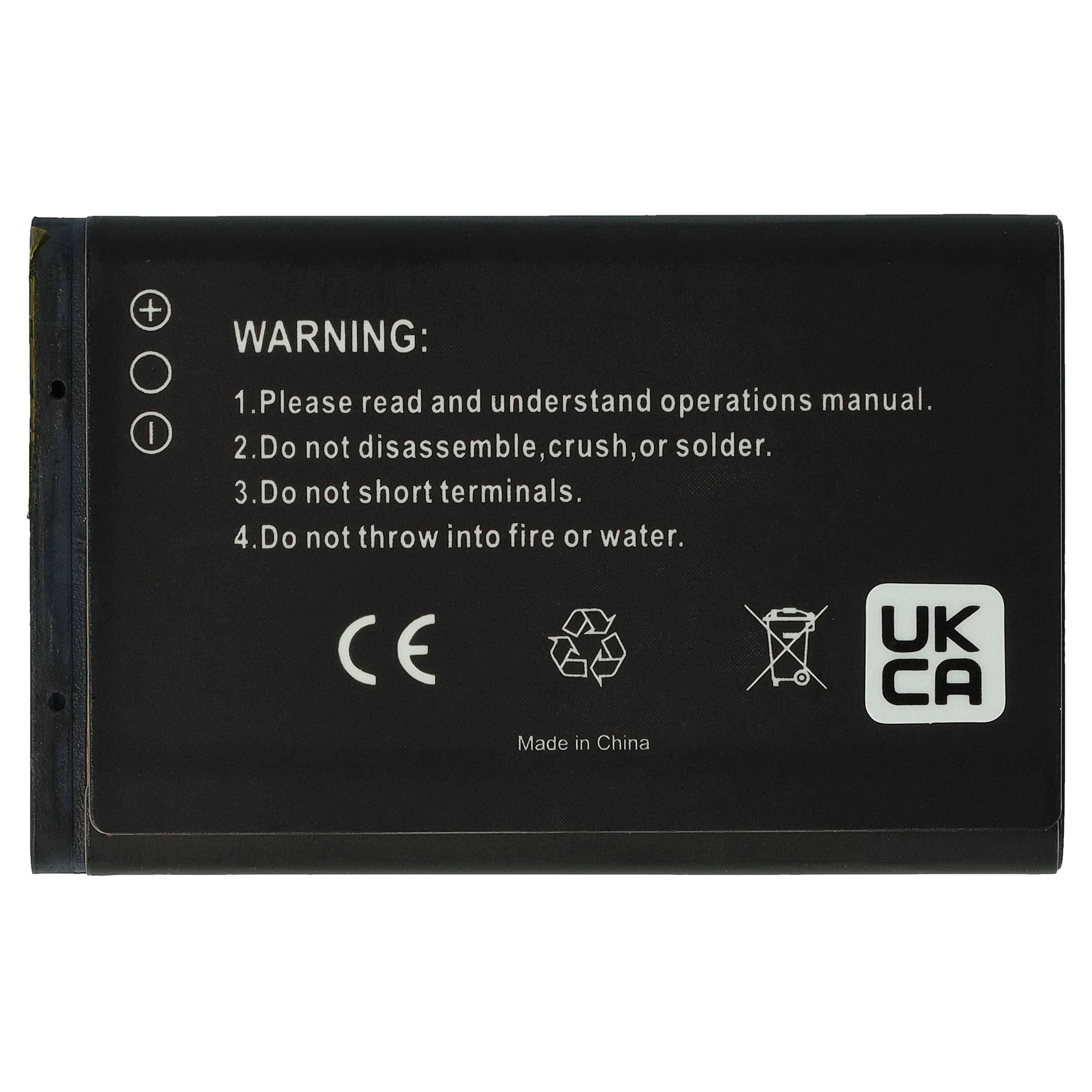 vhbw Akku kompatibel mit Adapt, Altina, Bluetooth, ezGPS, Haicom, Holux, iBlue, i-Trek, Nemerix, Nieuw, PPurple, u.a. Bluetooth GPS Empfänger