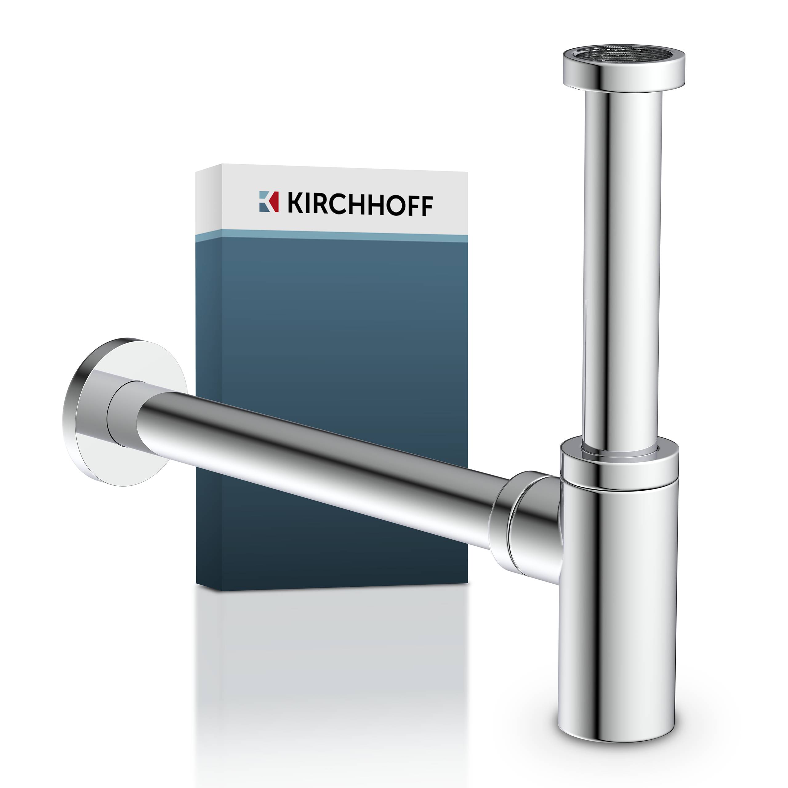 DS-5WK Flaschensiphon, Chrom, 1 1/4" x 32 mm