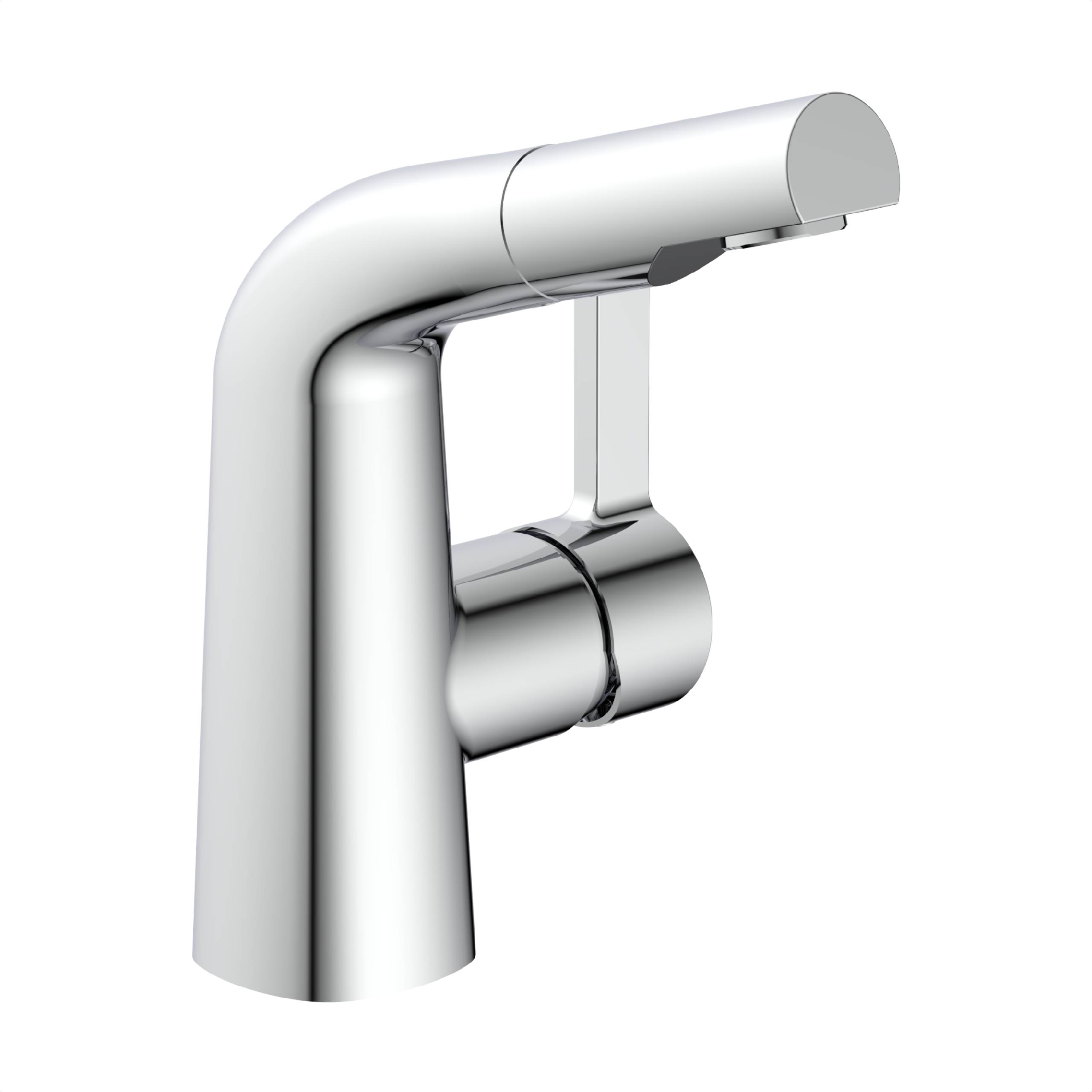 COOL Waschtischarmatur, Chrom, mit herausziehbarer Haarbrause