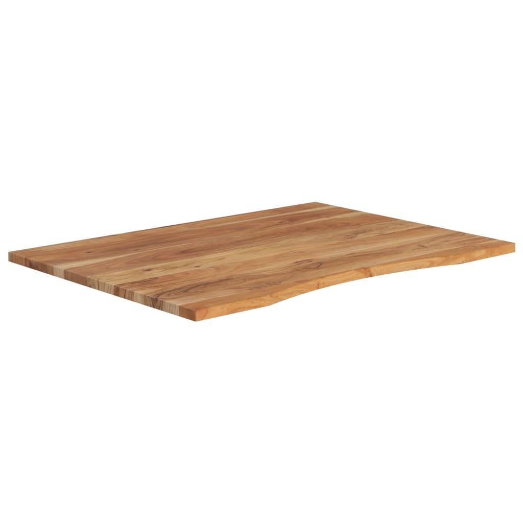 vidaXL Schreibtischplatte 110x80x2,5 cm Rechteckig Massivholz Akazie